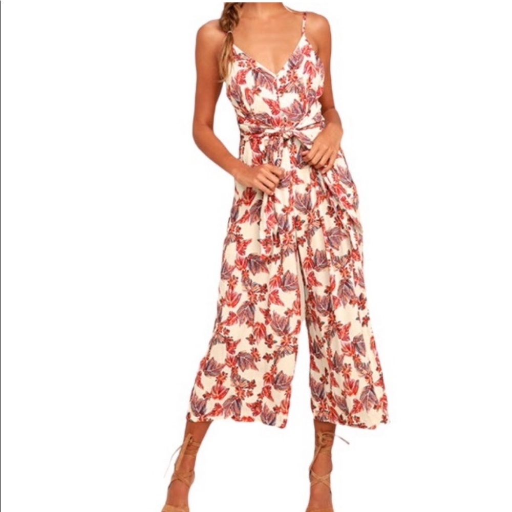 Free People Hot Tropics Midi Jumpsuit